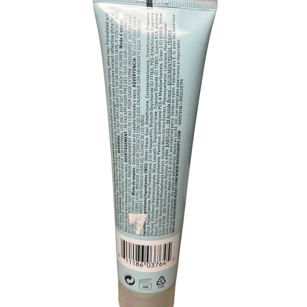 Rusk Deep Shine Lustre Shine Enhancing Hair Lusterizer 4.4 OZ New‎